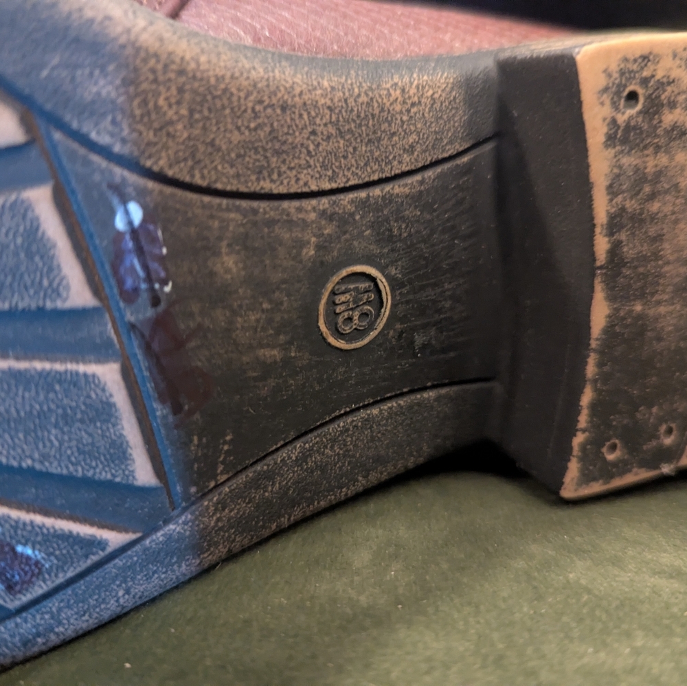 New EWC W/O Box Maurice's Faux Leather Boots Size 8W With Extra Wide Calf - Picture 7 of 9